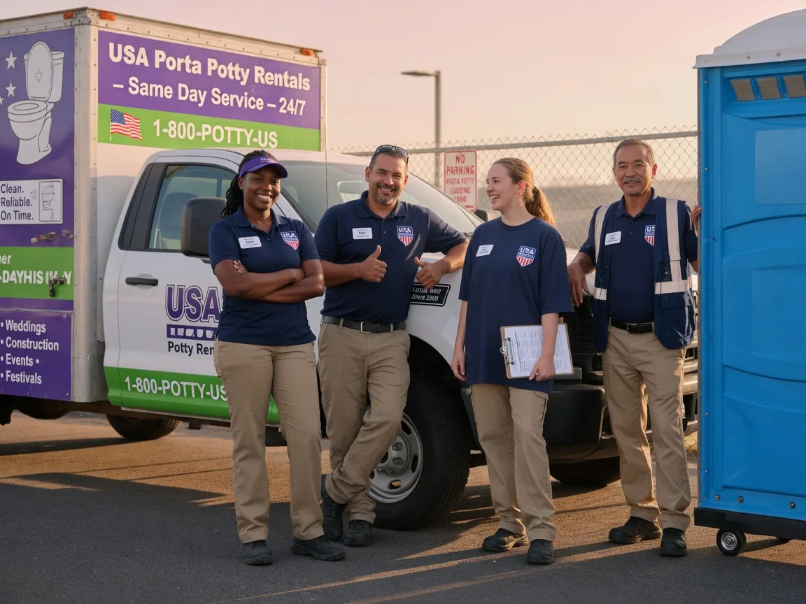 Porta Potty Rental company in Green Sulphur Springs, WV